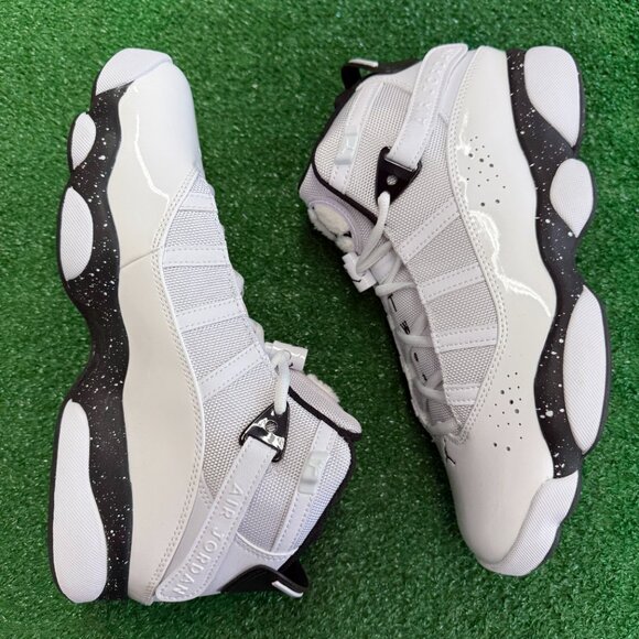 Nike Jordan 6 Rings Mid Mens Basketball Shoes White 322992-111 VNDS Sz 9.5 main image 6